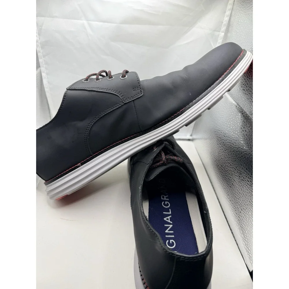Cole Haan Mens OriginalGrand Derby Shoes Black Leather C27997 Size 13